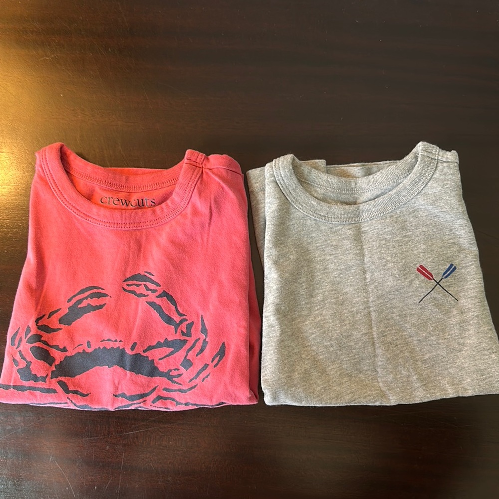 Like-new Crewcuts T’s
